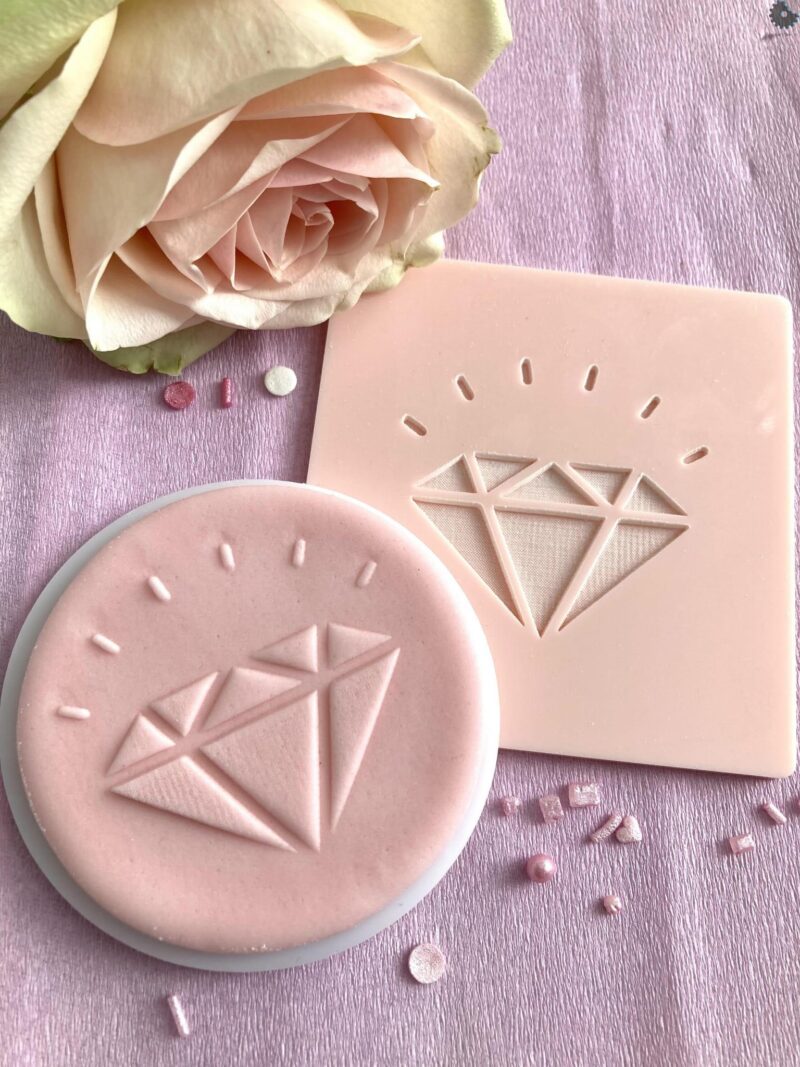 Miniowe Formy 3d Decoratieve stempel "Diamant"