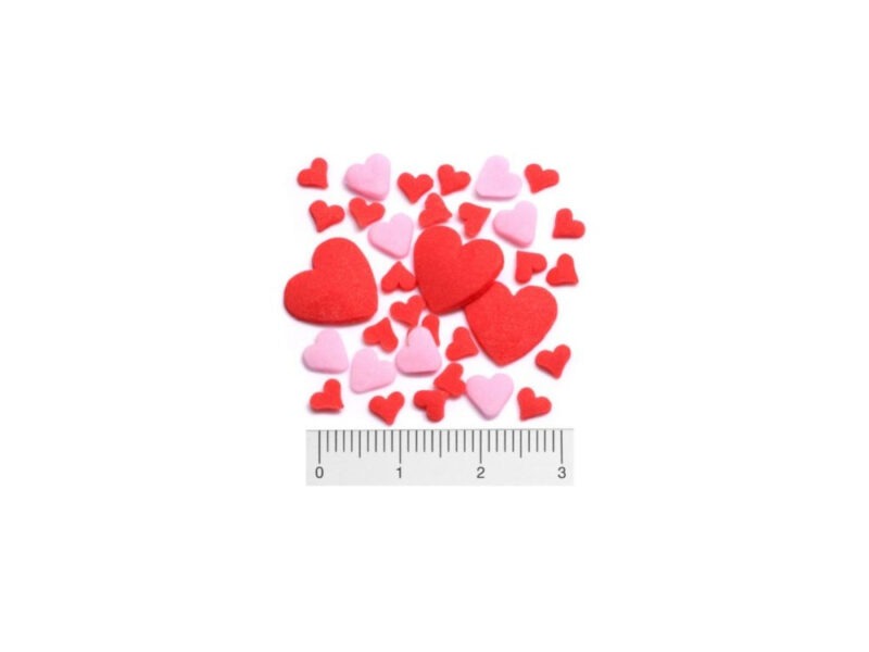 Love&Hearts Sprinkles Saracino 100g (THT korting)