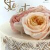 Miniowe Formy 3D Topper "Sto lat - mini taarttopper" 8 x 4,8 cm; goud - Afbeelding 2