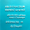 Miniowe Formy 3D- Alfabet Sweet mini