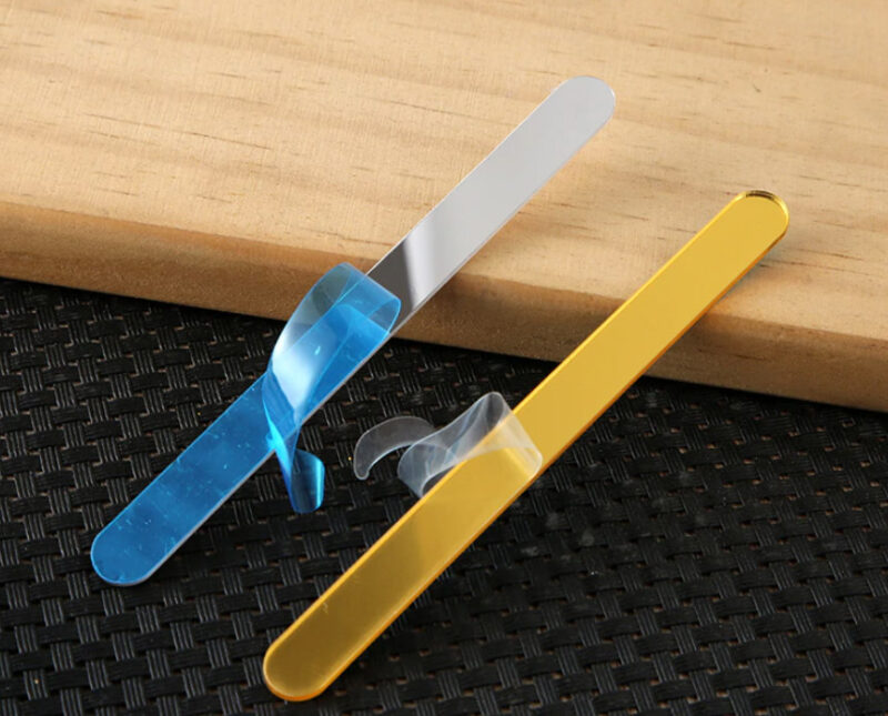 Wit Acryl ijsstokjes set 10stuk 11.3cmx1cm - Afbeelding 2