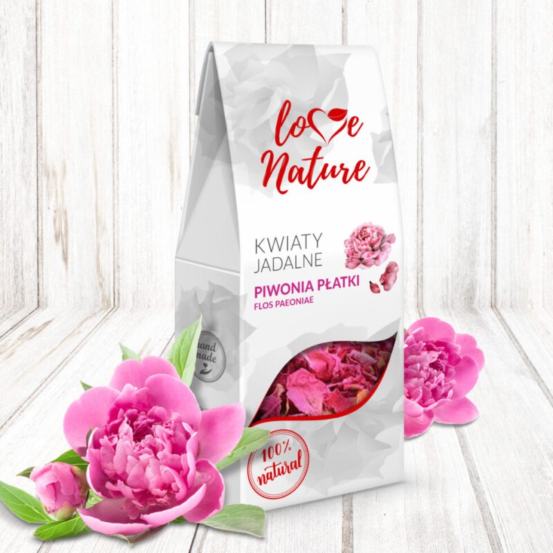 Eetbare bloemen - Pioen bloemblaadjes 10g (THT 11.2024)