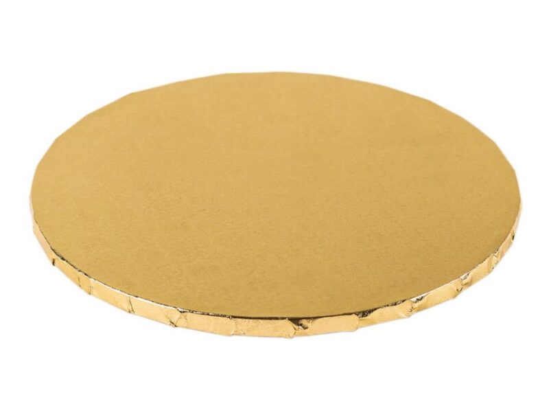 Ronde cake drum Goud Ø 34 cm, h 1 cm - PC Julita