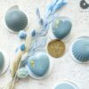 Gegraveerde gouden decors - Kocham Cię -set/ 3 st. Miniowe Formy 3D