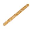 Transparant  Acryl Ijsstokjes met glitter goud set 10 stuks - Afbeelding 2