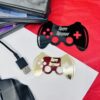 taartdecor Pad - joystick-controller 8cm goud - Afbeelding 2