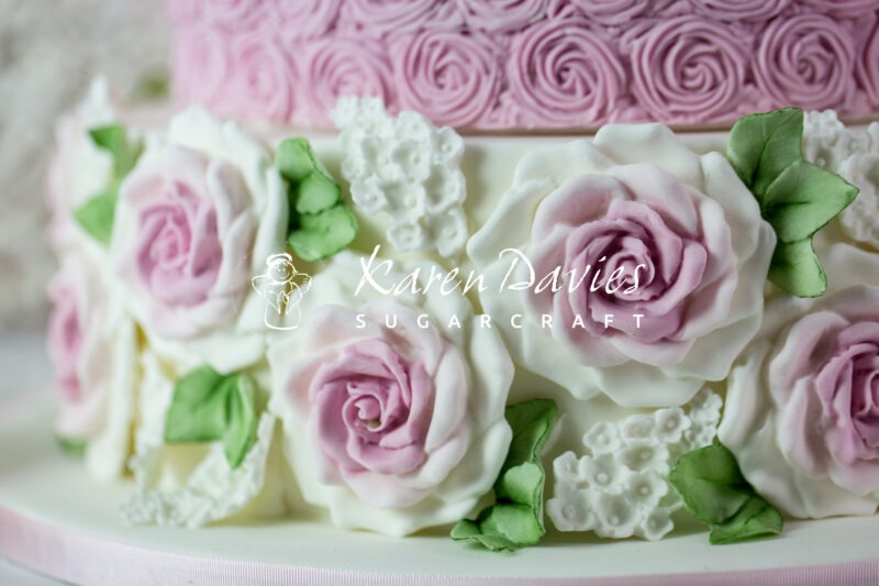 Karen Davies Silicone mould - Large Rose - Afbeelding 3