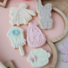 Rotan paasmandje + koekjesuitsteker OH MY Cookie - Afbeelding 2