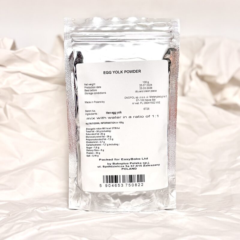Eigeelpoeder - Egg Yolk Powder 100g