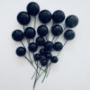 zwart balls cake topper