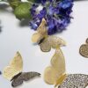 Vlinders goud chic