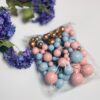 Groot pakket - Taartdecoratie ballen -taarttopper 2-4 cm set/108st Mix kleuren vordeel pakket - Afbeelding 4