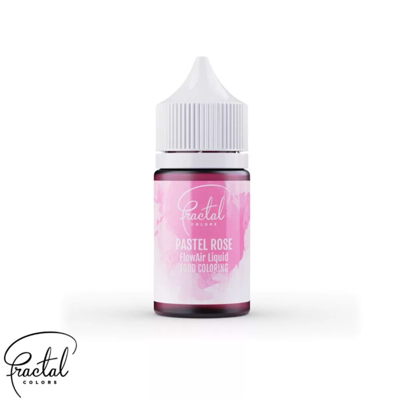 Fractal - Airbrush FlowAir Liquid Food Coloring - pastel Pink   - 30g