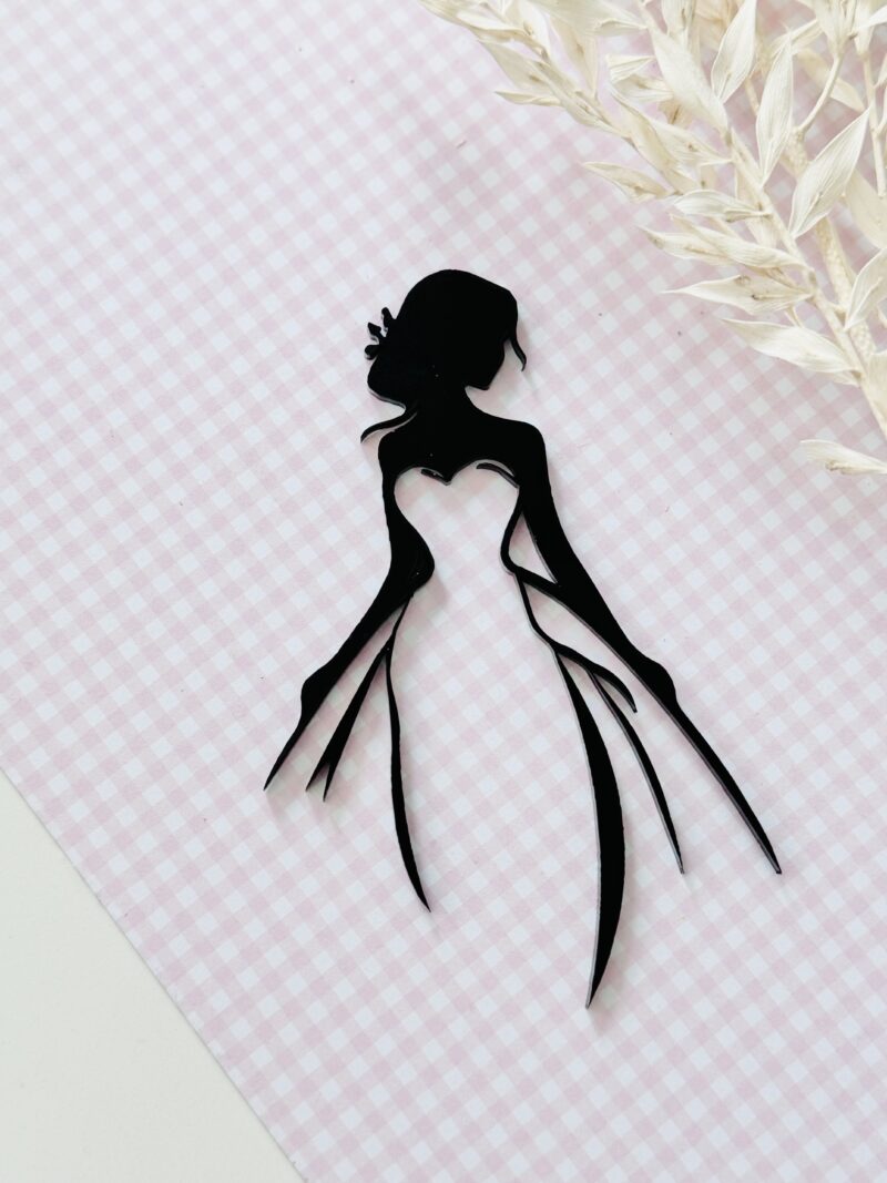 Bruid lady - wedding cake topper