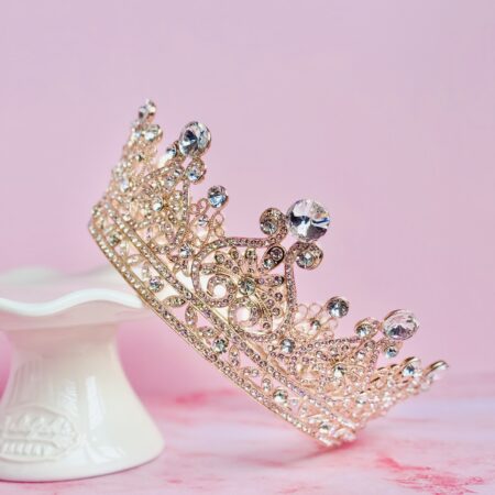 Goud kroon baroque style 13cm sugar garden