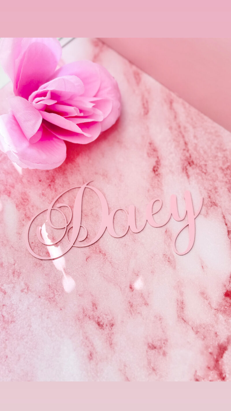 Cake decor naam