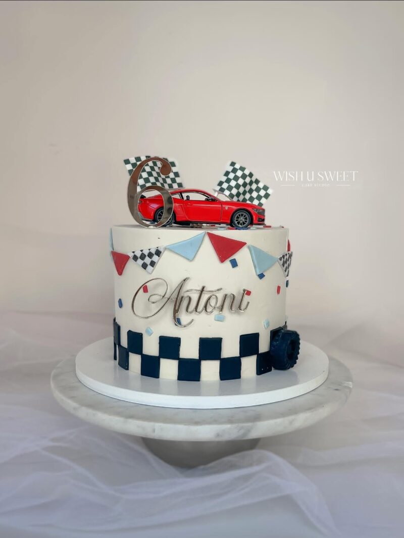 Naam cake decor - Afbeelding 8