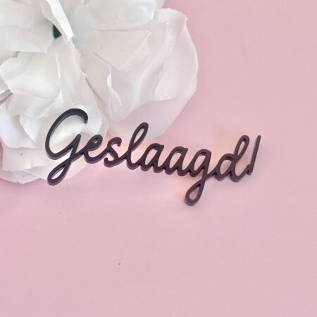 Geslaagd cake topper cupcakes topper