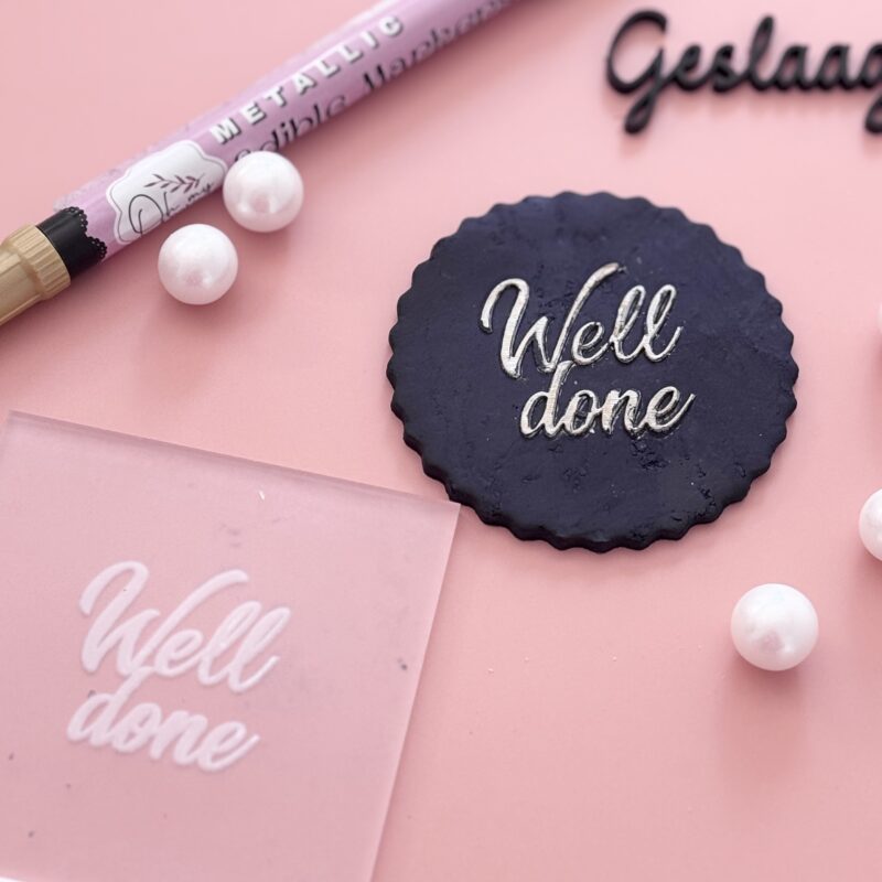 Well done stamp -  dembosser - Afbeelding 2