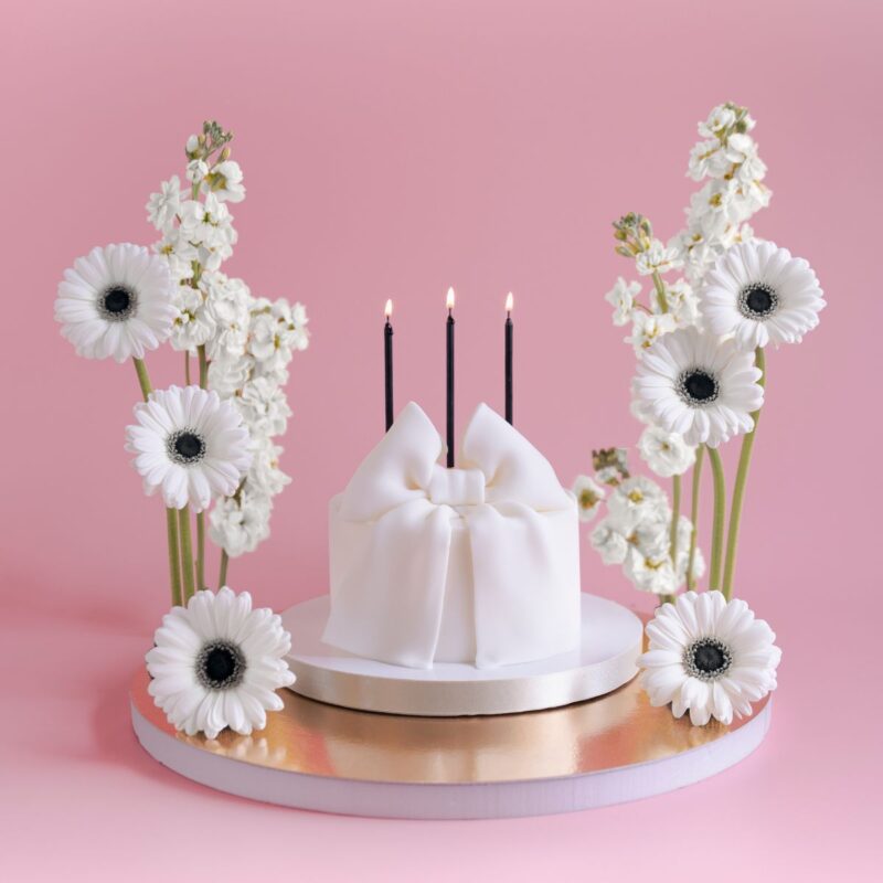 PartyDeco Kaarsen 14cm Zwart/Goud 12/pcs - Afbeelding 3