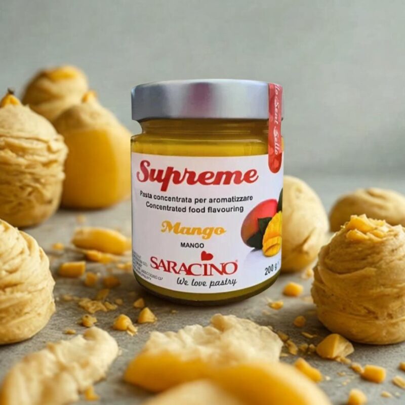 Mango smaakpasta Saracino ijsjes