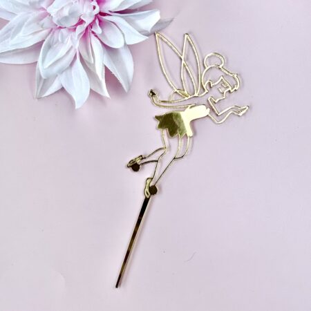 tinker bell cake topper sugar garden