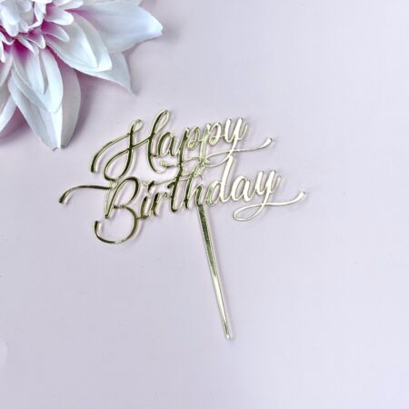 Happy Birthday Romantisch Kalligrafie