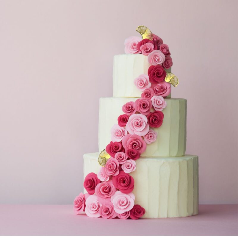 Ginko acryl cake topper set5st taart
