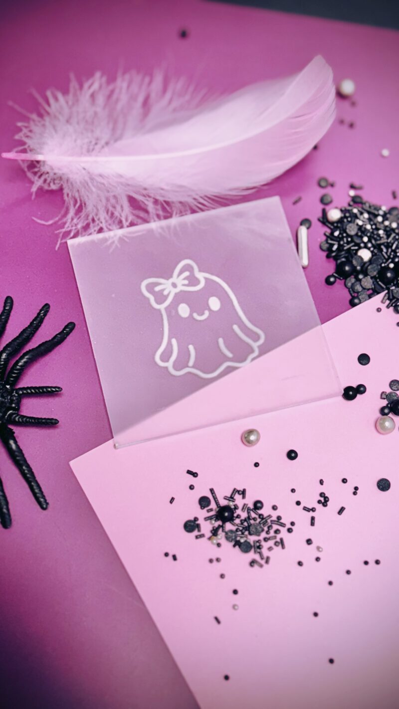 Halloween spookje stempel embosser