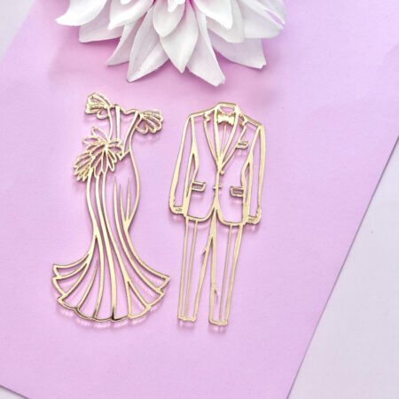 Bruidspaar cake topper