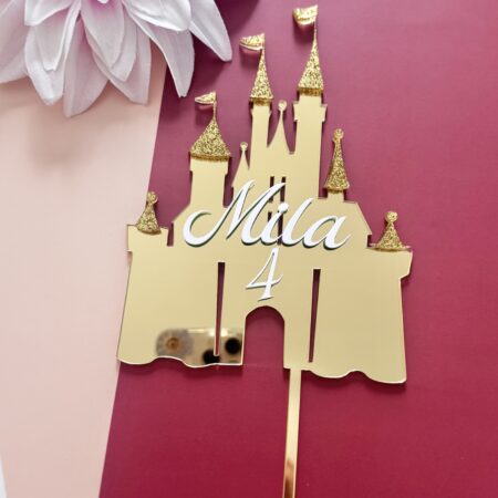 kasteel cake topper