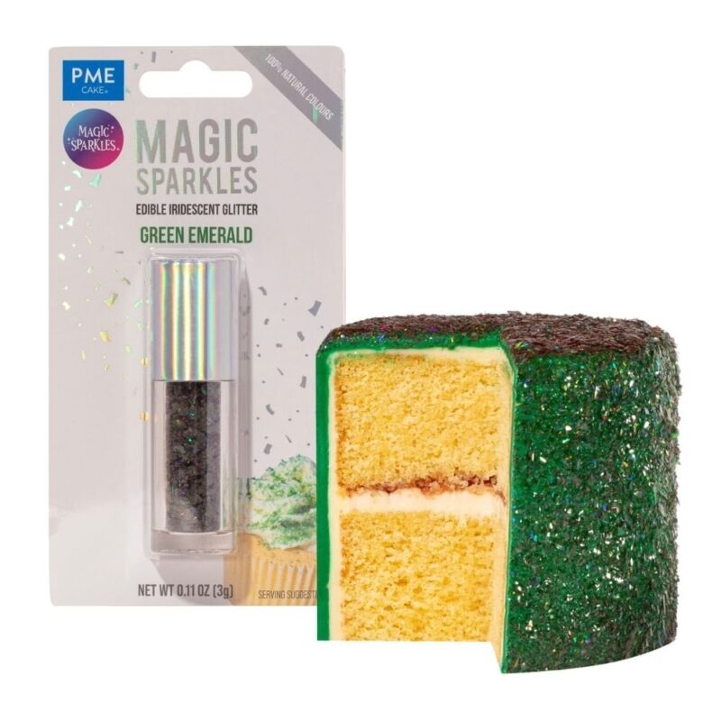 PME Green Emerald - Eetbare Glitter Magic Sparkles