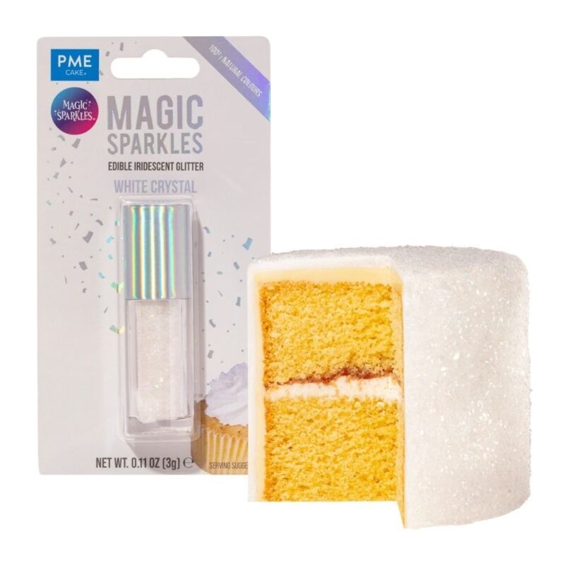 PME White Crystal - Eetbare Glitter Magic Sparkles