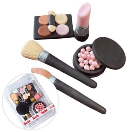 Suikerdecoraties – Set “Cosmetica” | Make-up Thema voor Taartdecoratie