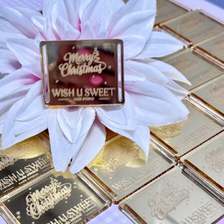 kerst label - christmas cadeau decor