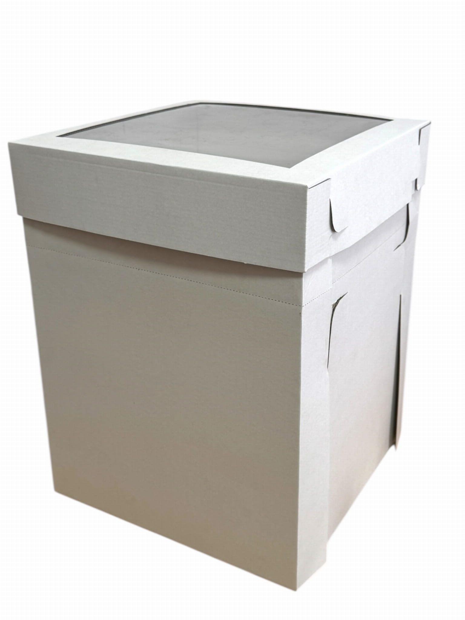 taart doos 26x26x30cm met venster