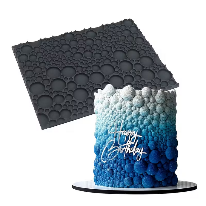 Bubbel Embossing Mal - Easy decoration 18,5x25cm - Afbeelding 2