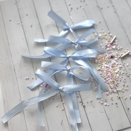 lint strikje baby blue