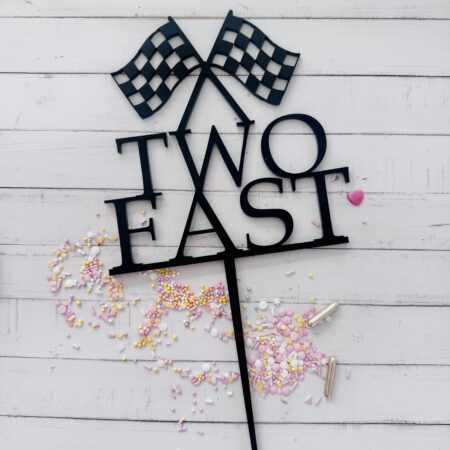 Two FAST cake topper