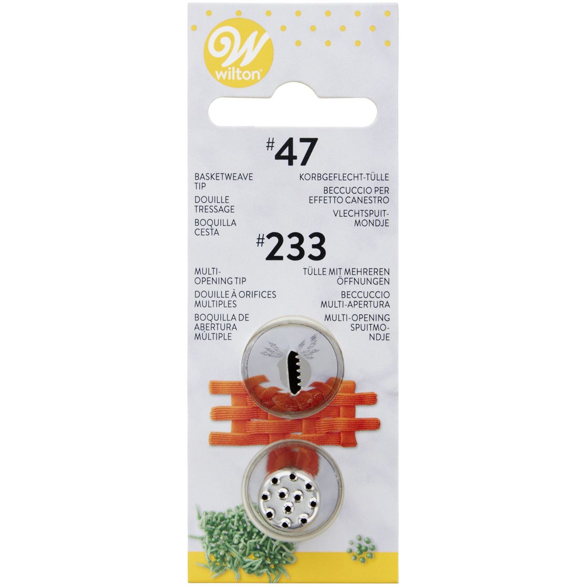 Wilton Decorating Tip Set #047, #233