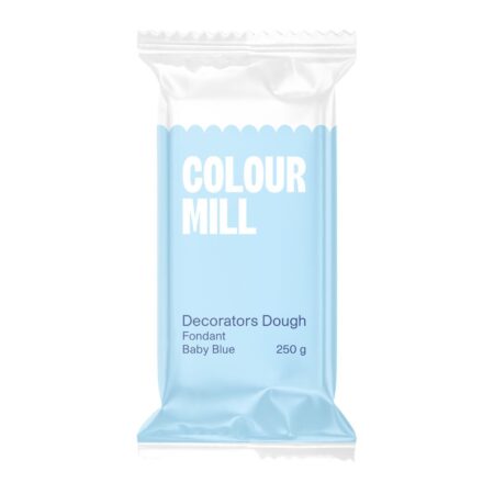 Colour Mill Fondant Decorators Dough Baby Blauw 250g