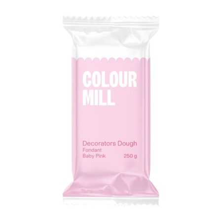 Colour Mill Fondant Decorators Dough Baby Roze 250g
