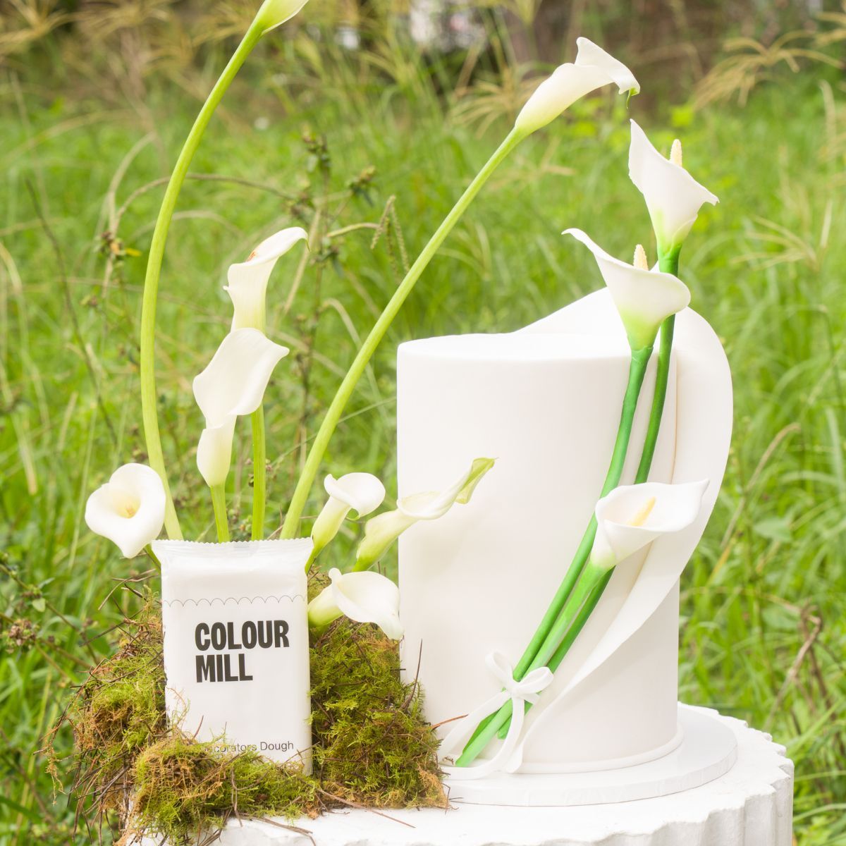 Colour Mill Fondant Decorators Dough Wit 250g - Afbeelding 2