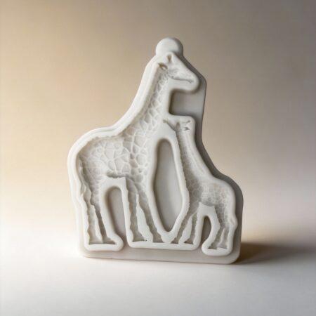 Giraffe Mother and Baby Silicone Mold