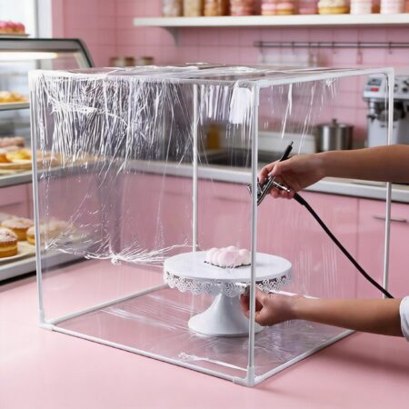 Spuitcabine Frame voor Velours Taarten 52,5 x 52,5 cm